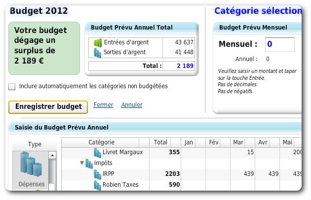 Winancial vous aide à créer et suivre votre budget familial. Winancial vous aide à créer et suivre votre budget familial